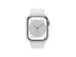 Smartwatch - Apple 1540054 APPLE WATCH S8 41 SIL AL WT SP GPS., Talla única, Aluminio, Plata - Imagen 2