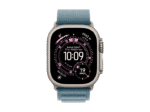 Smartwatch - Apple Watch Ultra 3 (2025), GPS+CEL, 49 mm, Caja de Titanio Natural, Correa Alpine Loop Azul claro, M, Calidad del sueño, Via satélite - Imagen 2