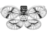 Dron - DJI Flip, 48 megapixel, 31 min Autonomía, AI Subject Tracking, Vídeos 4K, Gris - Imagen 3