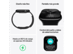 Apple Watch - Apple Watch S10 46 SL TI SL ML SM CEL-YPT, 140 a 245 mm, Titanio, Pizarra - Imagen 3