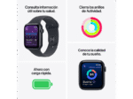 Smartwatch - Apple Watch SE 3 (2025), GPS, 40 mm, Caja de aluminio Medianoche, Correa deportiva Medianoche, S/M, Calidad del sueño - Imagen 3