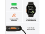 Smartwatch - Apple Watch Ultra 3 (2025), GPS+CEL, 49 mm, Caja de Titanio Natural, Correa Titanium Milanese Loop Natural, M, Calidad del sueño - Imagen 3