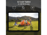 Tablet - Lipa Taurus II 256 GB, 4G, con cubierta, Azul, 12 " HQVGA, 8 GB RAM, MTK8183 Octa core ARM Cortex 4*A73 2.0GHz + 4*A53 1.6GHz, Tablet Android - Imagen 3