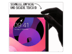 Tablet - Apple iPad Air, 256 GB, Plata, 10,9 " HD, 4 GB RAM, Apple, A14, Tablet iPadOS - Imagen 4