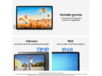 Tablet - Samsung Galaxy Tab S10 FE+, 13,1" WQXGA, 8 GB RAM, 128 GB, Gris, Con S Pen - Imagen 4