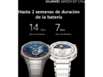 Smartwatch - Huawei Watch GT5 Pro 46mm, Llamadas BT, Respuesta con Teclado, 14 días batería, Compatible iOS/Android, Correa Fluoroelastómero Negro - Imagen 4
