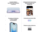 Smartphone - Apple iPhone 17, Azul neblina, 256 GB, 5G, 6.3" OLED Super Retina XDR, Chip A19, iOS (ref. 1619685) - Imagen 6