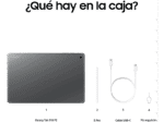 Tablet - Samsung Galaxy Tab S10 FE+, 13,1" WQXGA, 8 GB RAM, 128 GB, Gris, Con S Pen - Imagen 6