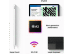 Tablet - Apple iPad Pro, 2 TB, Plata, 12,9 " HD, 16 GB RAM, Apple M, M1, Tablet iPadOS - Imagen 6