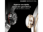 Smartwatch - Huawei Watch GT5 Pro 46mm, Llamadas BT, Respuesta con Teclado, 14 días batería, Compatible iOS/Android, Correa Fluoroelastómero Negro - Imagen 6