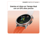 Smartwatch - Huawei WATCH GT Runner 2, Reloj Inteligente con GPS UltraPreciso en runnning, 14 días Autonom, Maratón Mode, 5ATM, ECG, Pago NFC, Naranja - Imagen 7