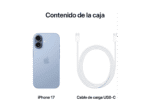 Smartphone - Apple iPhone 17, Azul neblina, 256 GB, 5G, 6.3" OLED Super Retina XDR, Chip A19, iOS (ref. 1619685) - Imagen 8