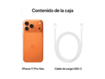Smartphone - Apple iPhone 17 Pro Max, Naranja cósmico, 256 GB, 5G, 6.9" OLED Super Retina XDR, Chip A19 Pro, iOS - Imagen 8