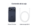 Smartphone - Apple iPhone 17 Pro Max, Azul oscuro, 256 GB, 5G, 6.9" OLED Super Retina XDR, Chip A19 Pro, iOS - Imagen 8