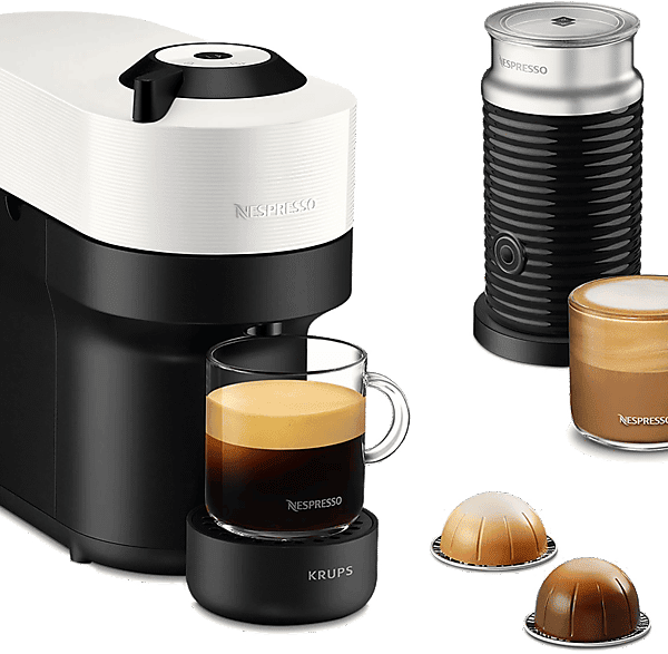 Cafetera de cápsulas Krups Nespresso Vertuo Pop XN9204K, 0,56 L