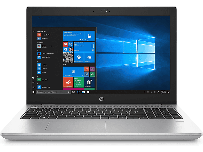 Portátil - HP - B2B HP ProBook, 15,6 " Full-HD, Intel Core i5 8ª Gen 8250U / 1.6 GHz, 16 GB RAM, 512 GB SSD, UHD Graphics, Windows 10 Pro (64 Bit)