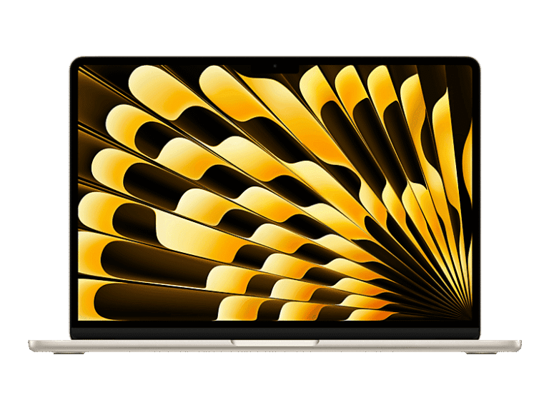 Portátil - Apple MacBook Air (2026) 13.6" Retina, Chip M5 Apple, CPU de 10 núcleos, GPU de 8 núcleos, 16GB RAM, 512GB SSD, Blanco estrella