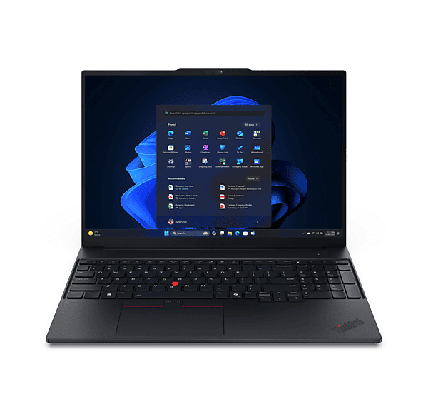 Portátil - Lenovo ThinkPad E16 Gen 3, 16 " WUXGA, AMD Ryzen 5 230, 16 GB RAM, 512 GB SSD, Radeon™ 760M, Windows, idioma del teclado: ES, Negro