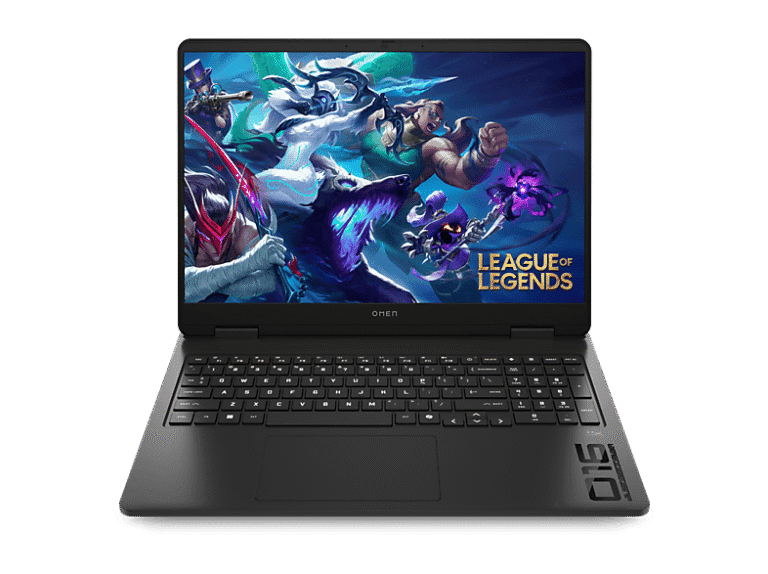 Portátil gaming - HP OMEN Gaming Laptop 16-ap0004ns Copilot+ PC, AMD Ryzen™ AI 7 350, 32GB RAM, 1TB, GeForce RTX™ 5050, Sin sistema operativo