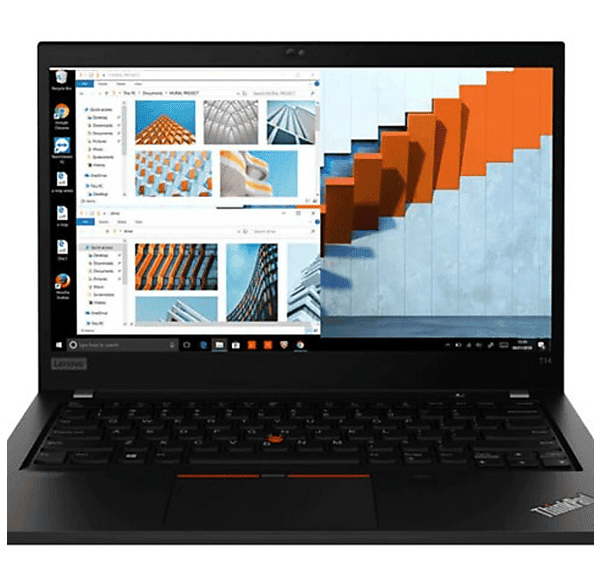 Portátil - Lenovo THINKPAD T14 G1 20S1R011R0, Intel Core i5-10210U, 16 GB RAM, 512 GB SSD, Onboard Graphics, Windows 10 Pro (64 Bit), Negro