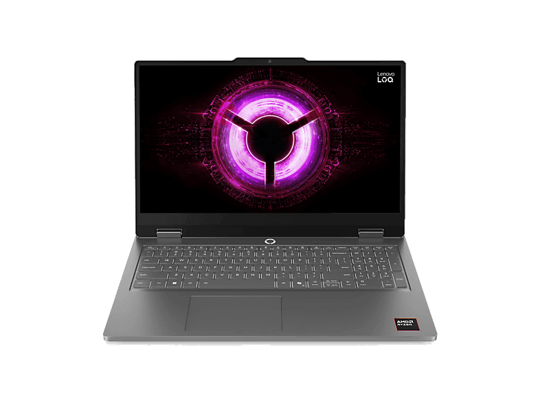 Portátil gaming - Lenovo LOQ Essential 15ARP11, 15.6" Full-HD, AMD Ryzen™ 7 170, 16GB RAM, 512GB SSD, GeForce RTX™ 5050, Sin sistema operativo, Gris