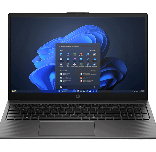Portátil - HP 255R, 15,6 " Full-HD, AMD Ryzen™ 3 7335U, 8 GB RAM, 512 GB SSD, Radeon™ 660M, Windows 11 Home, idioma del teclado: ES, Negro
