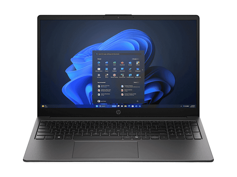 Portátil - HP 255R, 15,6 " Full-HD, AMD Ryzen™ 3 7335U, 8 GB RAM, 512 GB SSD, Radeon™ 660M, Windows 11 Home, idioma del teclado: ES, Negro