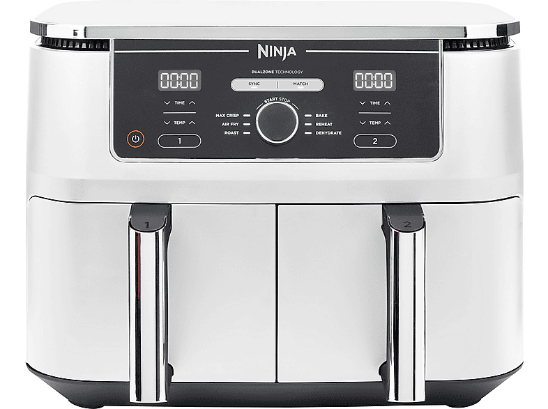 esy-0622356261180-1 Freidora de aire - Ninja AF400EUWH, 2470 W, 4,75 l, Blanco