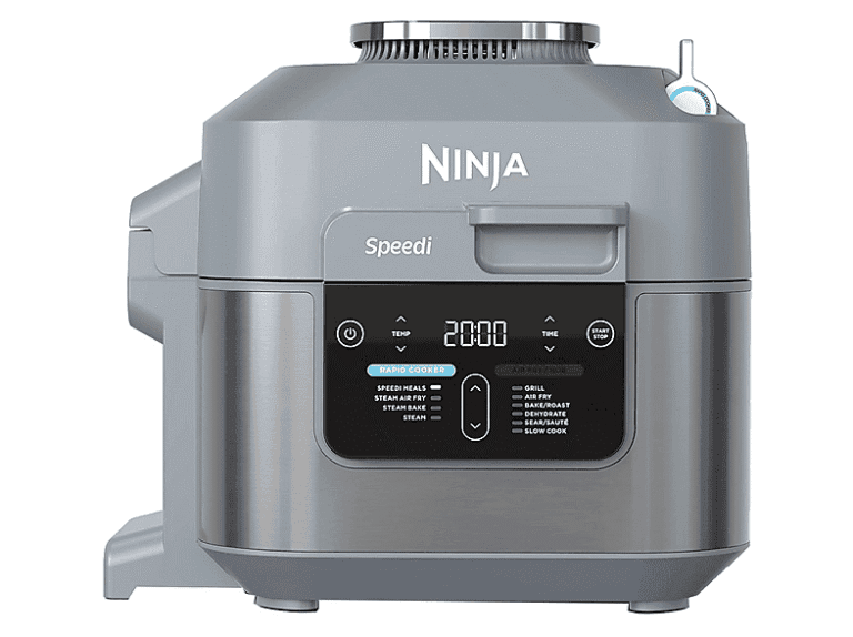 Robot de cocina - Ninja ON400EU OLLA RAPID MULTIF FREIAIR 5.7L, 1760 W, Gris