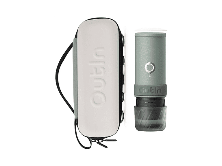 Cafetera multicápsulas - Outin Mino Bundle - Canyon Green, 90 W, Verde cañón