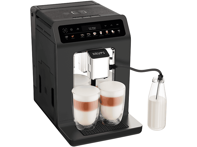 esy-3016661157202-1-1 Cafetera express - Krups EA895N10, 15 bar, 1450 W, 9 tazas, Preto