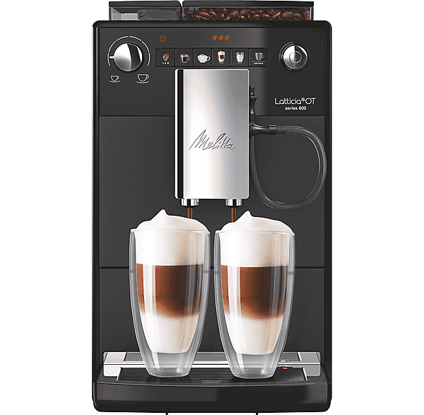 Máquina espresso - Melitta Latticia OT F300-100, 15 bar, 1450 W, 8 tazas, Negro