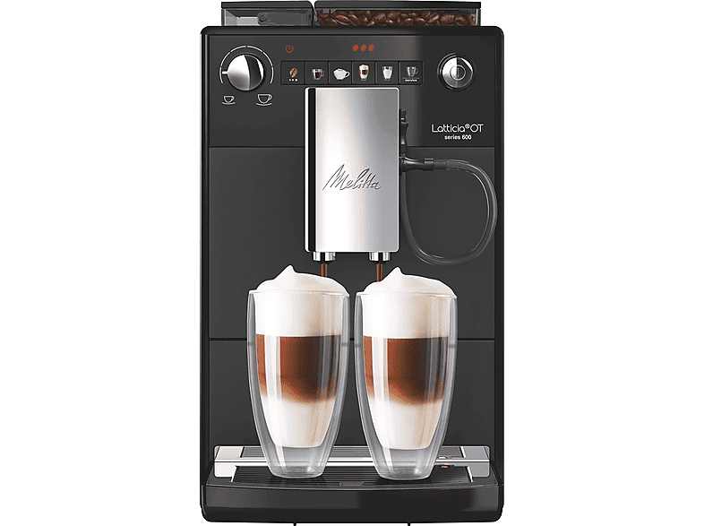 Máquina espresso - Melitta Latticia OT F300-100, 15 bar, 1450 W, 8 tazas, Negro
