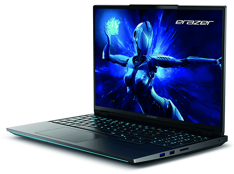 Portátil gaming - Medion ERAZER 16 X1 MD62733 U9-275HX/32/2/RTX5080/W11, 16 " QHD+, Intel® Core™ Ultra 9 275HX, 32 GB RAM, 2 TB SSD, GeForce RTX™ 5080