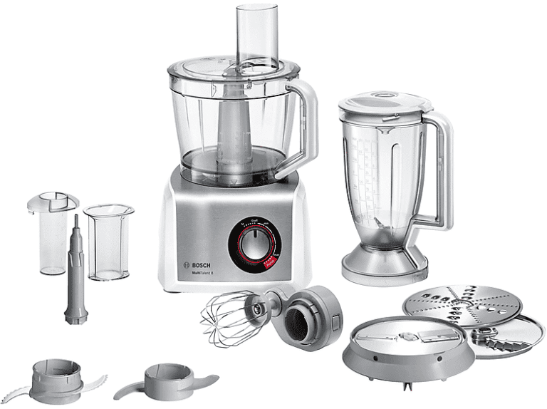 Robot de cocina - Bosch MC812S814, 1250 W, 3,9 l, Inox