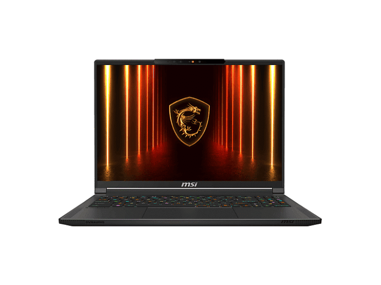 Portátil Gaming - MSI Stealth A16 AI+, 16 " HD+, AMD Ryzen AI 9 HX 370, 32 GB RAM, 1 TB SSD, GeForce RTX™ 5080, Windows, idioma del teclado: ES, Negro