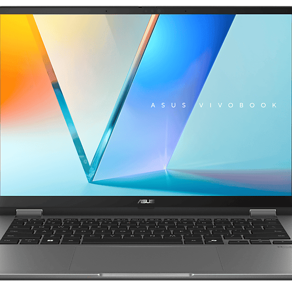 Convertible 2 en 1 - ASUS Vivobook 14 OLED TP3407SA-QL016W Copilot+ PC, 14" WUXGA, Intel® Core™ Ultra 7 258V 47 TOPS, 32GB RAM, 1TB, UHD Graphics, W11