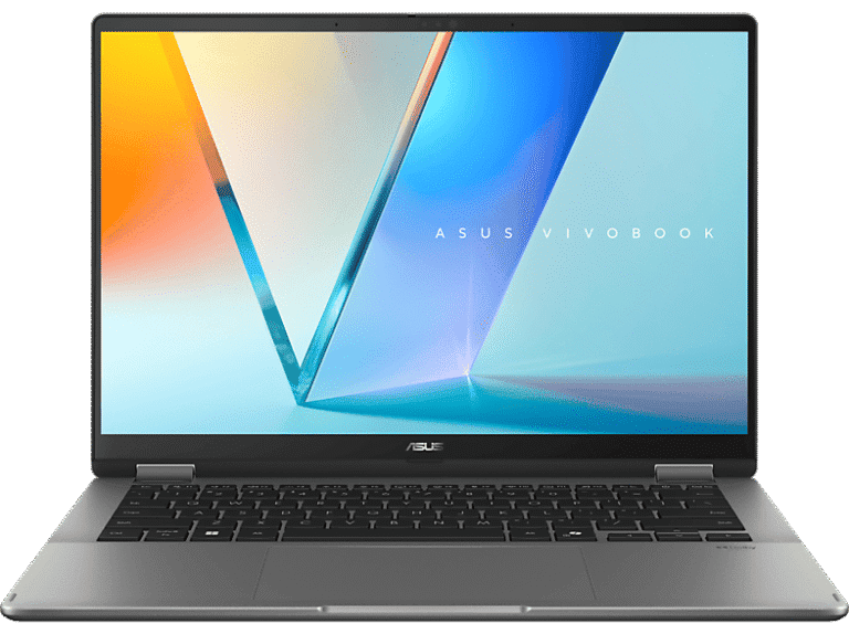 Convertible 2 en 1 - ASUS Vivobook 14 OLED TP3407SA-QL016W Copilot+ PC, 14" WUXGA, Intel® Core™ Ultra 7 258V 47 TOPS, 32GB RAM, 1TB, UHD Graphics, W11