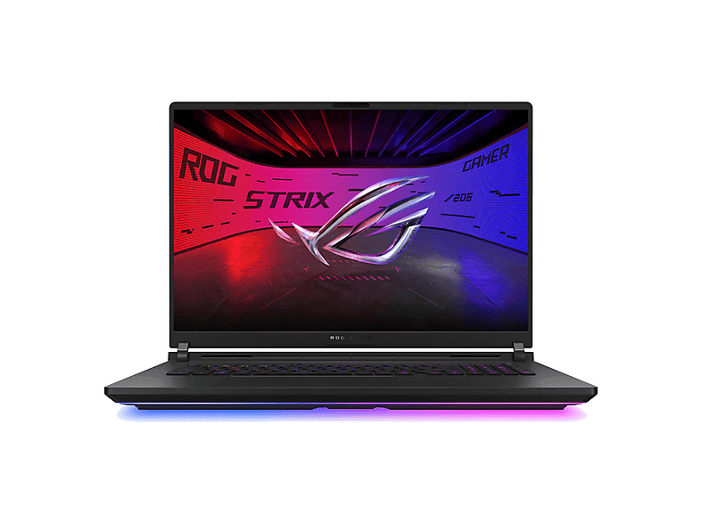 Portátil gaming - ASUS G835LW-SA077W U9-275HX/64/2/RTX5080/W11, 18 " WQXGA, Intel® Core™ Ultra 9 275HX, 64 GB RAM, 2 TB SSD, GeForce RTX™ 5080, Negro
