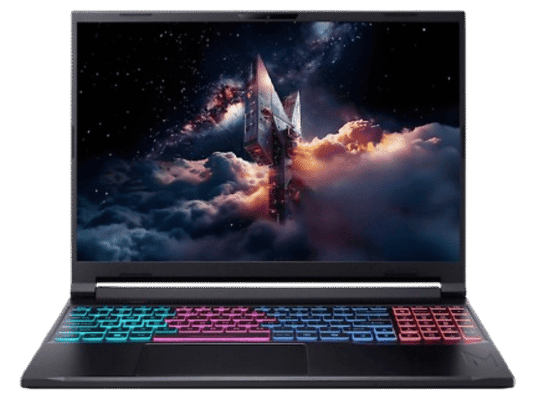 Portátil gaming - Acer Nitro V 16S AI ANV16S-41-R9P4, 16" WQXGA, AMD Ryzen™ 7 260, 32GB RAM, 1 TB SSD, GeForce RTX™ 5060, Sin sistema operativo