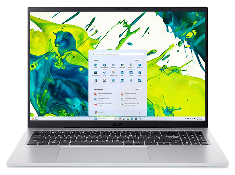 esy-4711474941992-1 Portátil - Acer Aspire Go 16 AG16-71P-95VE, 16" WUXGA, Intel® Core™ i9-13900H, 16GB RAM, 512 GB SSD, Iris® Xᵉ, Windows 11, Sin cargador