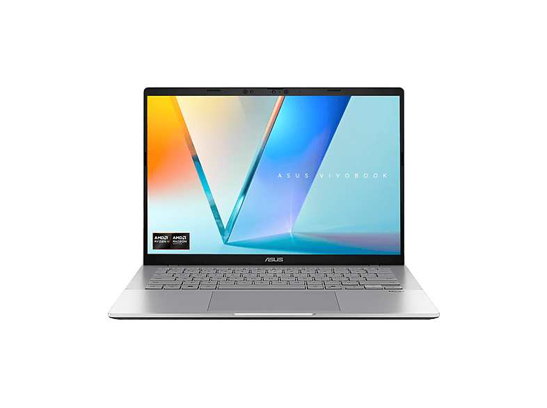 Portátil - ASUS Vivobook S14 OLED M3407GA-SF004W Copilot+ PC, AMD Ryzen™ AI 7 445 50 TOPS, 32GB RAM, 1TB SSD, W11 Home, Sin cargador