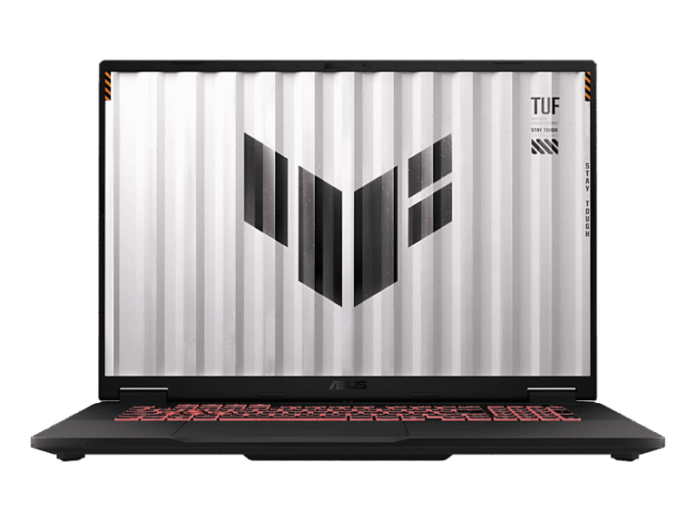 Portátil gaming - ASUS TUF Gaming A18 FA808UP-S8110, 18" WUXGA, AMD Ryzen™ 7 260, 16 GB RAM, 1 TB SSD, GeForce RTX™ 5070, Sin sistema operativo