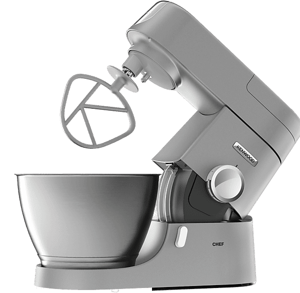 Robot amasador - Kenwood CHEF KVC3100S, 1000 W, 4,6 l, Plata