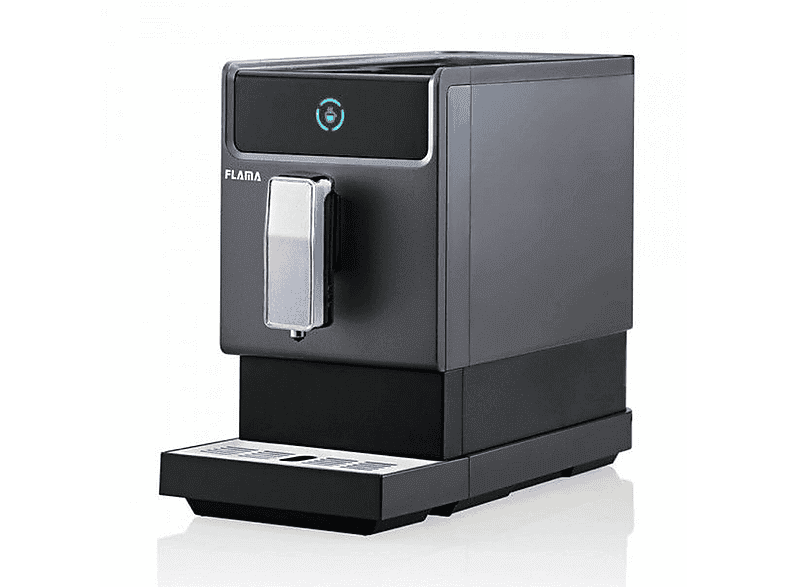 Máquina espresso - Flama 1293FL, 19 bar, 1470 W, 1 tazas, Negro