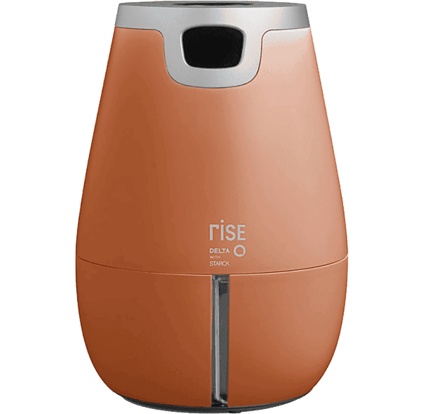 Cafetera de cápsulas - Delta Q Rise con Starck, 19 bar, 1 l, 1250 W, Terracota