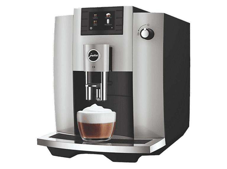 Cafetera superautomática - Jura 15440 E6 Platinum, 15 bar, 1.450 W, 2 tazas, WiFi, Plata