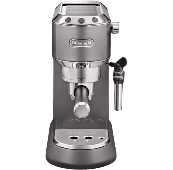 Cafetera express - Delonghi EC785.GY, 15 bar, 1300 W, 2 tazas, beige