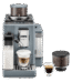 Cafetera superautomática - De Longhi, De'Longhi Rivelia EXAM440.55.G, 1450W, 19 bar, Molinillo integrado, LatteCremaHot, Depósito leche, Táctil, Gris