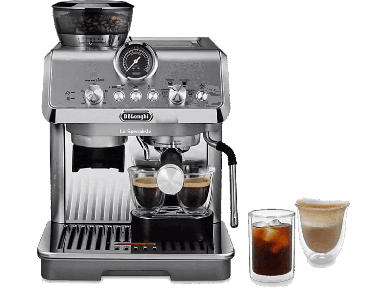 Cafetera express - De Longhi, De'Longhi La Specialista Arte Evo EC9255.M, 1550 W, 15 bar, 1.7 l, Molinillo incorporado, Cold brew, Sensor Griding